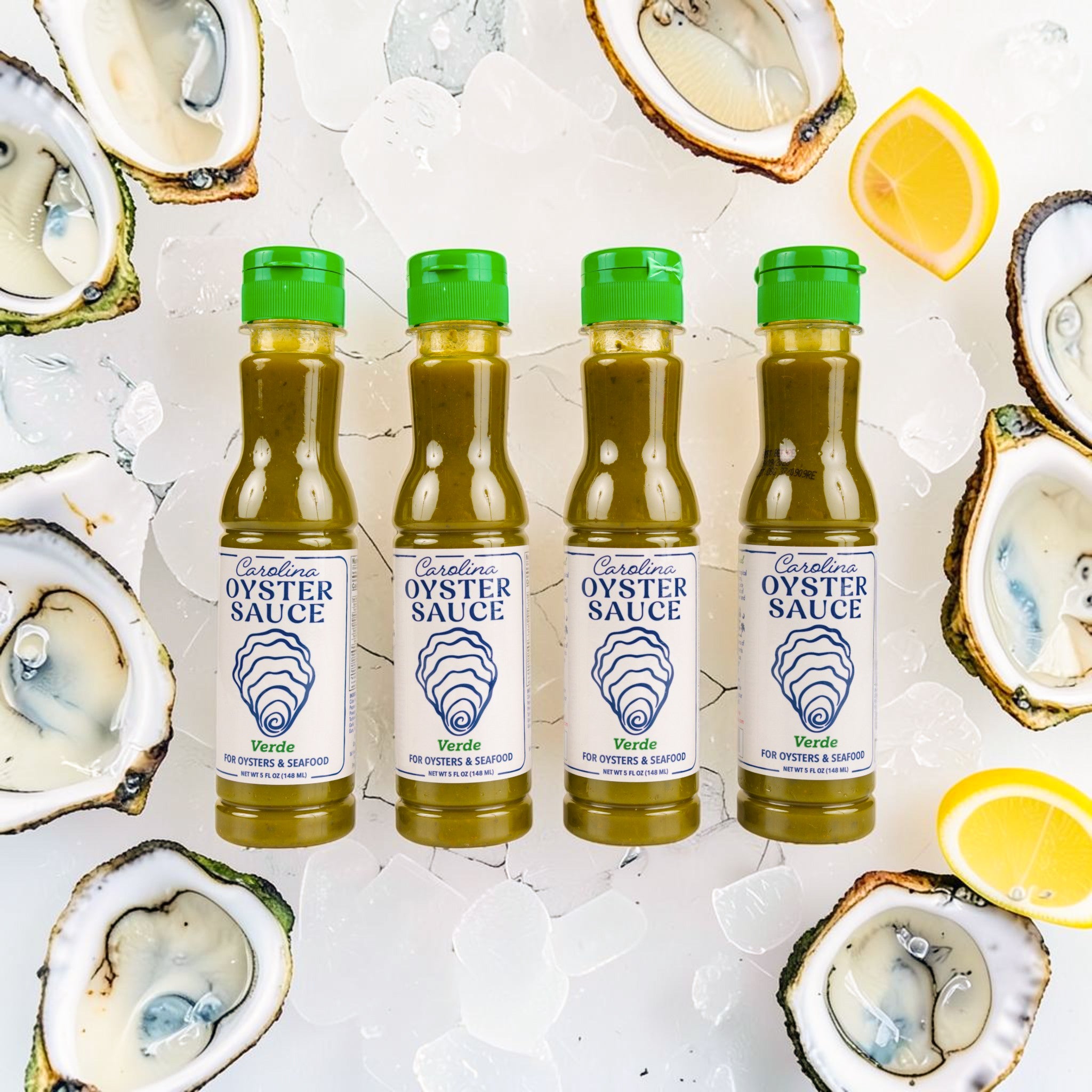 Carolina Oyster Sauce Verde Bundle (4-Pack)